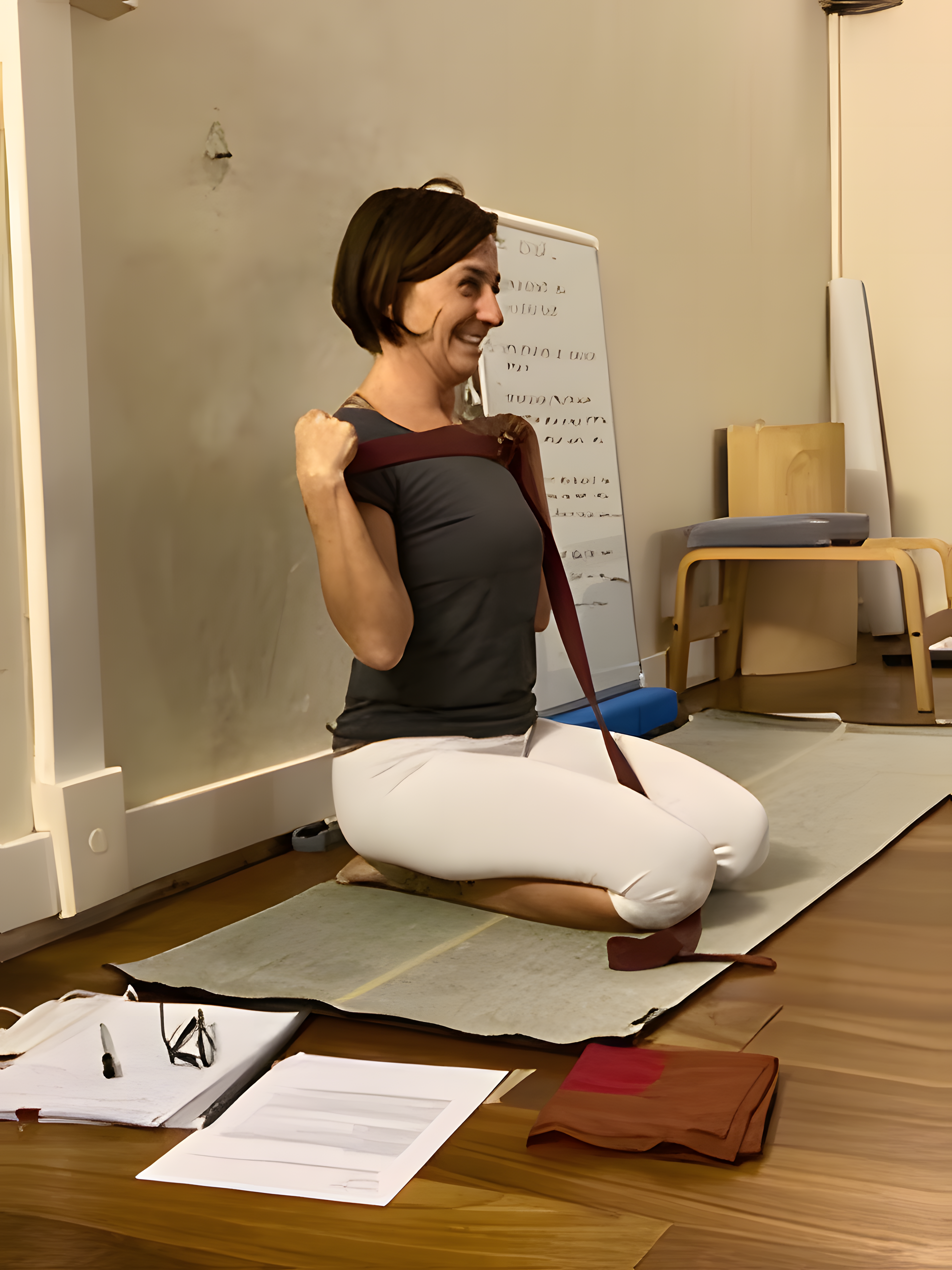 Virasana: posizione dell'eroe
